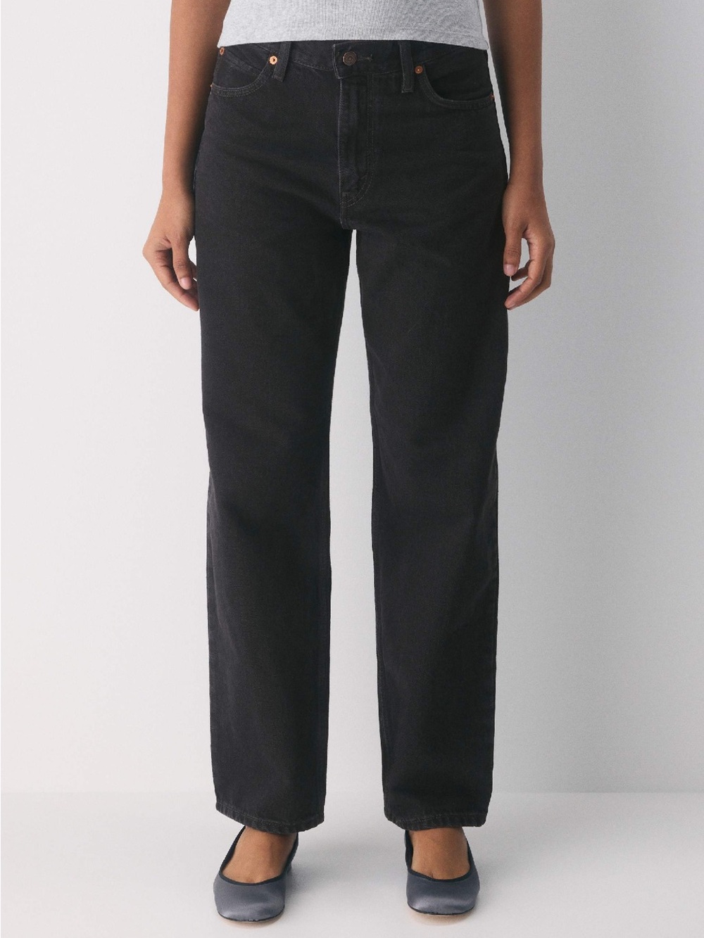 Levi's dad jeans in Grey/black wash | Sz 27